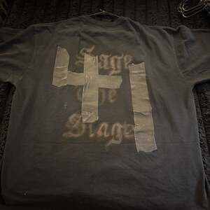 Cactus Jack by Travis Scott x WWE WrestleMania 41 Black T-Shirt